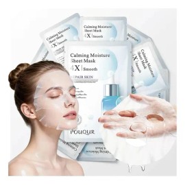 Kit 10 Mascarillas Coreanas Faciales Centella Ácido Salicílico Anti Acné - Mascarilla Facial Hidroplastica De Tela