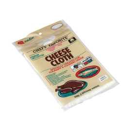 Cadie Chef Favorite White 2 Sq Premium Cheesecloth 100% Cotton ,1 Pack