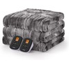 WOOMER [5 Year Warranty] Heated Blanket Queen Size Electric Blanket