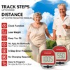 PINGKO Best Pedometer for Walking Accurately Track Steps Multi-Function Portable