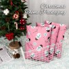2-Day Shipping 5-Day Delivery 10x13 Inch Light Pink Christmas Poly