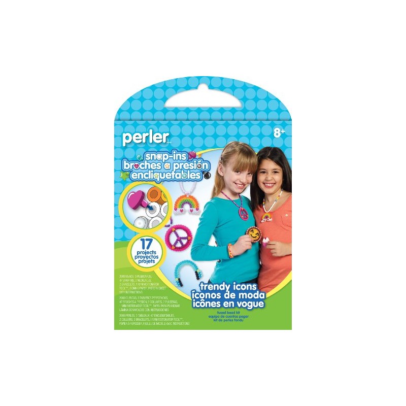 Perler Trendy Icons Bead Kit
