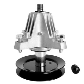 Replacement 918-06980 Spindle Fits for Cub Cad et 50" Deck Mower - Spindle Assembly Compatible with Troy Bilt Super Bronco 50 Mustang 50 ZTR, Cad RZT LX 50 Mower, with Grease Fitting，Replace 618-06980