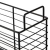 Noamus Noamus Metal Magazine Rack, Newspaper Book Tablet Storage Basket,