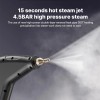 Irishom Handheld Multi-Surface Steam Cleaner with 6pcs Accessories, Touch Screen