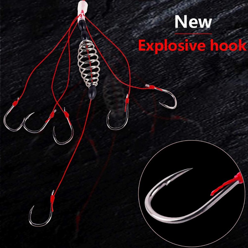 Dyxssm Trap Fishing Hooks Carp Fishing Baits Hook Lure with