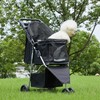 Pet Stroller for Dogs and Cats Foldable,Lightweight, and Durable Ideal