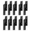 10 Pairs Push in Plinth Fasteners Press Fit Panel Clips