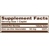 Sundown Sundown High Potency Zinc 50 mg, Tablets, 100 tablets