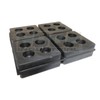 HEAVY DUTY ANTI VIBRATION ISOLATION PADS 4" X 4" X