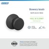 Schlage F10 BWE 622 Bowery Door Knob, Hall & Closet