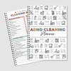 1 Pack Cleaning Planner & Household Checklist Organizer – Daily/Weekly/Monthly/Yearly