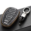 Vitodeco Genuine Leather Smart Key Fob Case Protector Compatible for