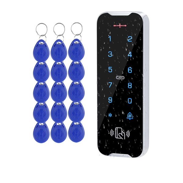 KUMU IP68 Waterproof Access Control Keypad 125KHz Plastic Keyboard +