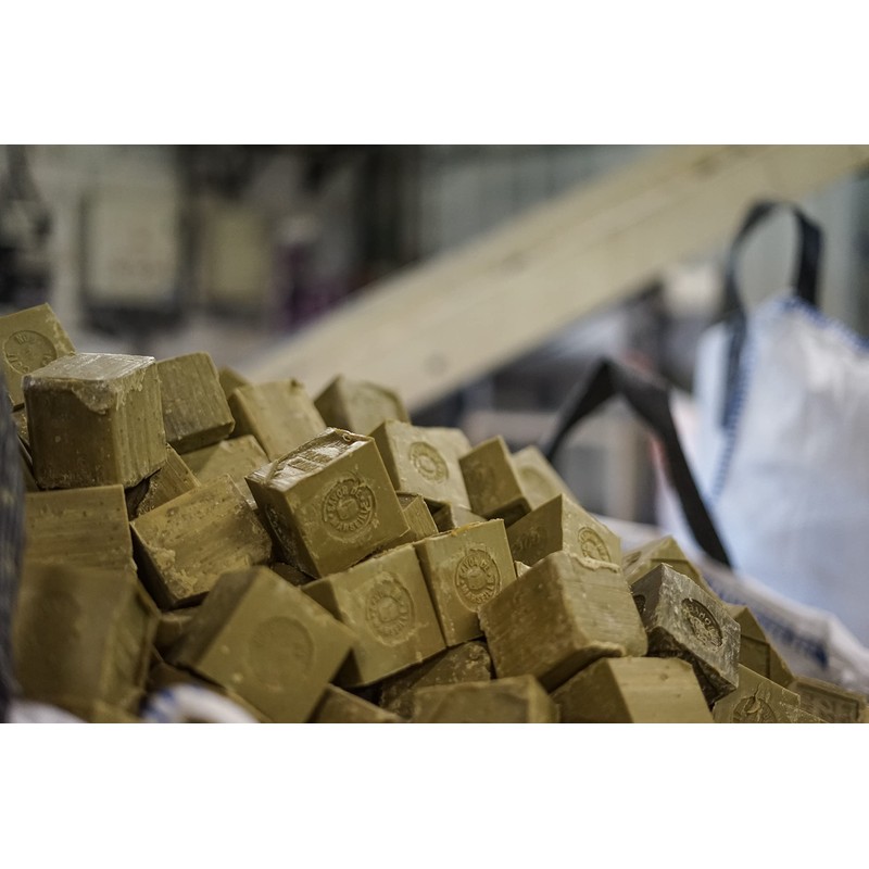 La Corvette, Extra Pure Marseille Soap Cube in Cardboard Box