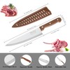 OLULU 8 inch Chef Knife, Razor Sharp Kitchen Knife with