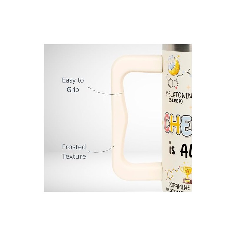 Chemistry Gifts 40oz Tumbler, Chemistry Teacher Gifts for Women, Chemistries