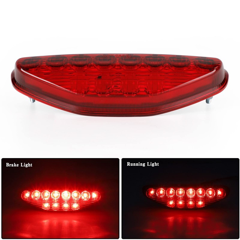 VIPIH LED Tail Light Rear Brake Taillight For HONDA TRX450R