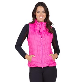 IBKUL Breathable, Light Weight & Warm Sleeveless Solid Vest - 31000 Hot Pink Solid M