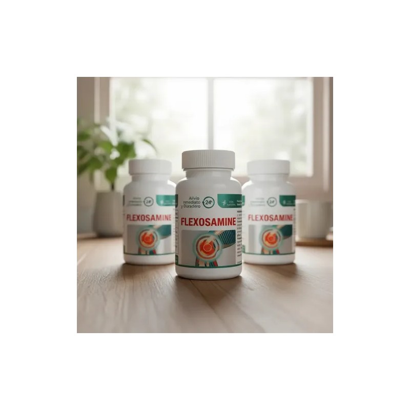 Flexosamine Suplemento Magnesio Colágeno Glucosamina
