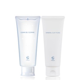 Fururi Clear Gel Cleanse, Mineral Clay Foam Set, Cleansing, Facial Cleansing Set, Pore Care