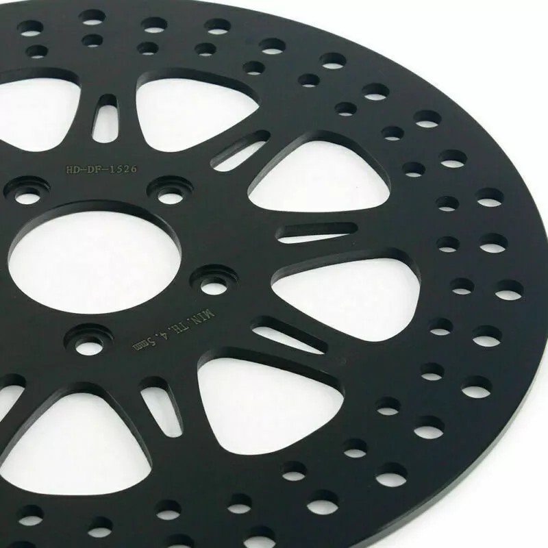 Tarazon Black 11.8" Front Brake Rotor For Harley Touring Road