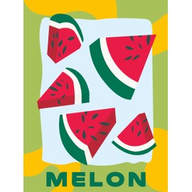 Ravensburger CreArt 25516 Melons Painting by Numbers Adults, DIY Painting Set with Brush and Acrylic Paints, Gift for Women and Men, Painting for Adults