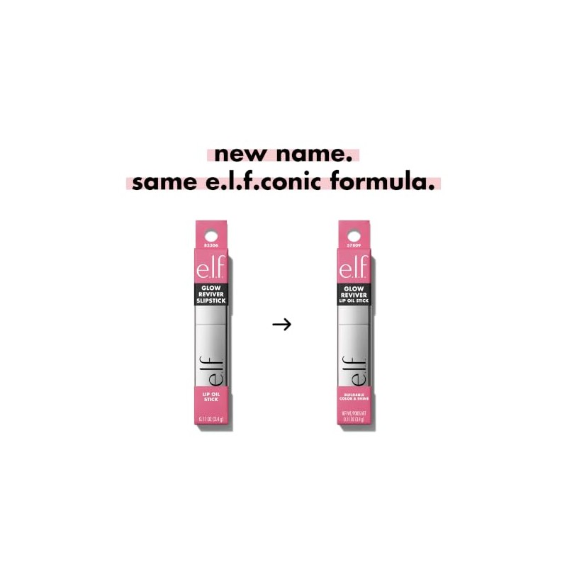e.l.f. Cosmetics Glow Reviver Lip Oil Stick Labial Brillo y