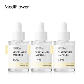 Mediflower Signature Niacinamide 15 Ampoule 30mlx3 / 메디플라워 시그니처 나이아신아마이드 15 앰플 30mlx3개