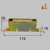 LIXIL (rikusiru) TOSTEM Adjustable 戸車 (Brake Mechanism with) fnmz214 