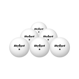 Rebel RBA-4007 Table Tennis Ball Set of 6 Material ABS