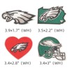 Lovezzr 7PCS Rugby Fans Favorite Team Logo, Helmet Logo and