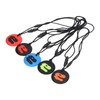 5pcs Kid Silicone Dinosaur Pattern Sensory Chewing Necklace Portable Baby