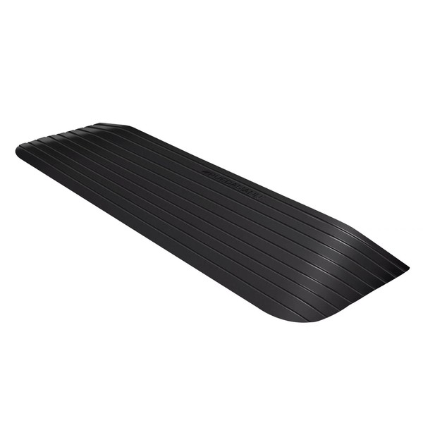 Ruedamann Threshold Ramp, Durable Solid Rubber with 2200lbs Load Capacity, Non-Skid and Anti-Slip Surface, Wheelchair Ramp for Doorways and Bathroom (2 Inch Rise)