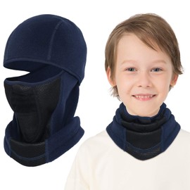 Venswell Kids Balaclava Windproof Ski Mask Winter Face Warmer for Cold Weather Boys Girls