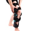 Hinged Rom Knee Brace, Adjustable Post Op Knee Immobilizer for