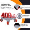 Furniture Dolly Sliders, Furniture Movers with 360° Rotation Wheels, Furniture
