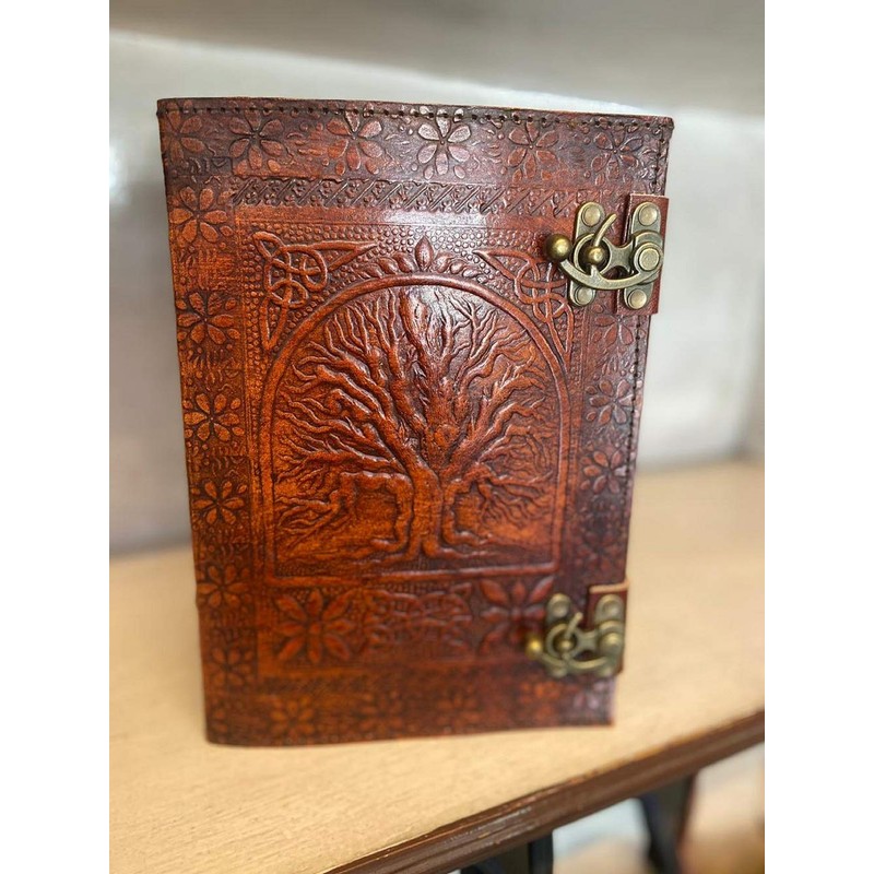 600 pages large tree of life journal | leather journal