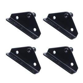 4 Pcs 10MM Gas Spring Lift Strut Bracket Ball Stud Black, Mounting Bracket for Lift Support Prop