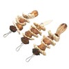 Parakeet Beak Stone Parrots Trimming Chew Toys Set Bird Nuts