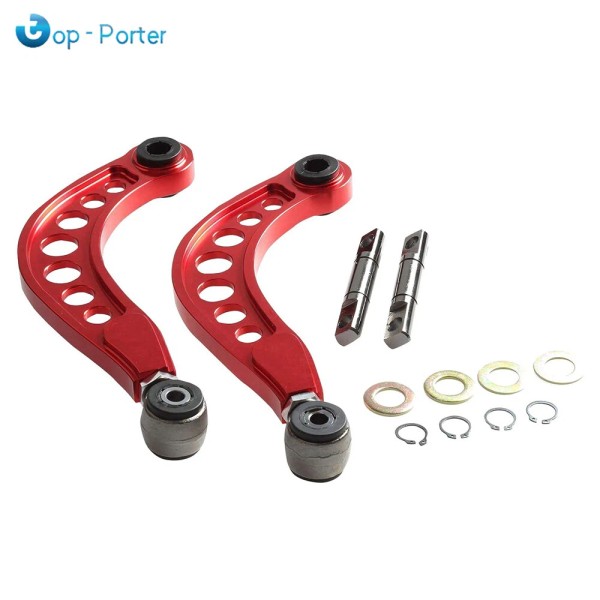 BLACKHORSE-RACING Adjustable Rear Camber Control Arms Kit 2.0L JDM For