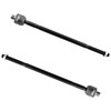 WEDOAUTO 2Pcs Front Inner Tie Rods End Links Left &