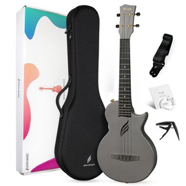 Enya Nova U Pro Carbon Fiber Acoustic Tenor Ukulele - Color: Black