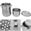 Stainless Steel Brush Washer Air Tight Leaking Proof Brush Cleaner