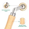 TICFOX Brass Pressure Roller, Hand Pressure Roller, 6.9 Inch Welding