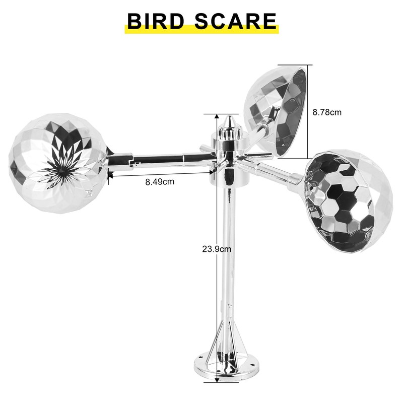 Flyonte Birds Reflect Deterrent Visual Bird Scarer Deterrent Devices Outdoor