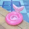 Baby Pool Float,Mermaid Inflatable Swimming Float Ring with Seat Handle,Infant