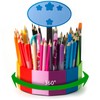 KAJAWIS Rotating Organiser for Colouring Pencils, Desk Organiser for Children,