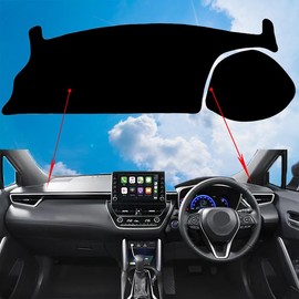 Toyota GR86 Subaru BRZ Dashboard Mat Car Dashboard Cover for Toyota GR86 Subaru BRZ Car Specific Dashboard Light Protective Mat for Car Specific Design Flannel Material Waterproof Heat Resistant