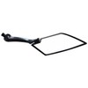 MotorToGo Black Carbon Motorcycle Mirrors for 2006 Yamaha YZF R6